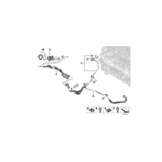 Genuine BMW 11538473993 F20 F21 Line From Scr Metering Module-Water Pump (Inc. 114d & 116d) | ML Performance UK Car Parts