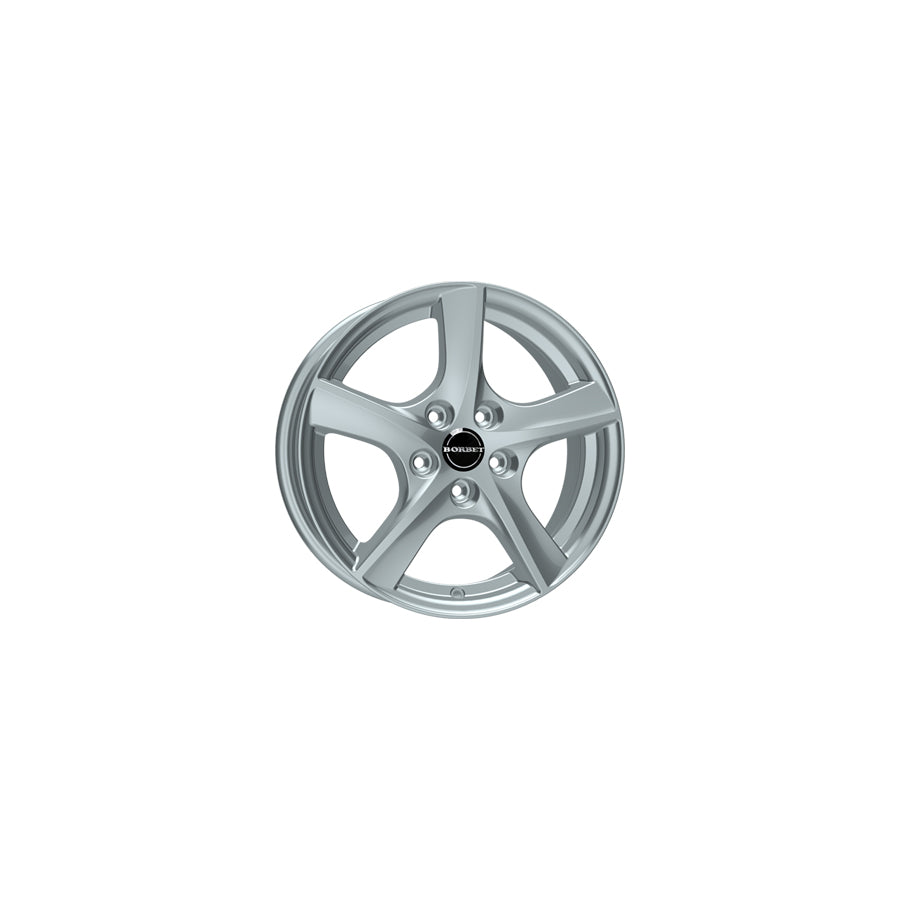 Borbet TL 5.5x15 ET38 TL 55538100557,06BS/T Brilliant Silver Wheel
