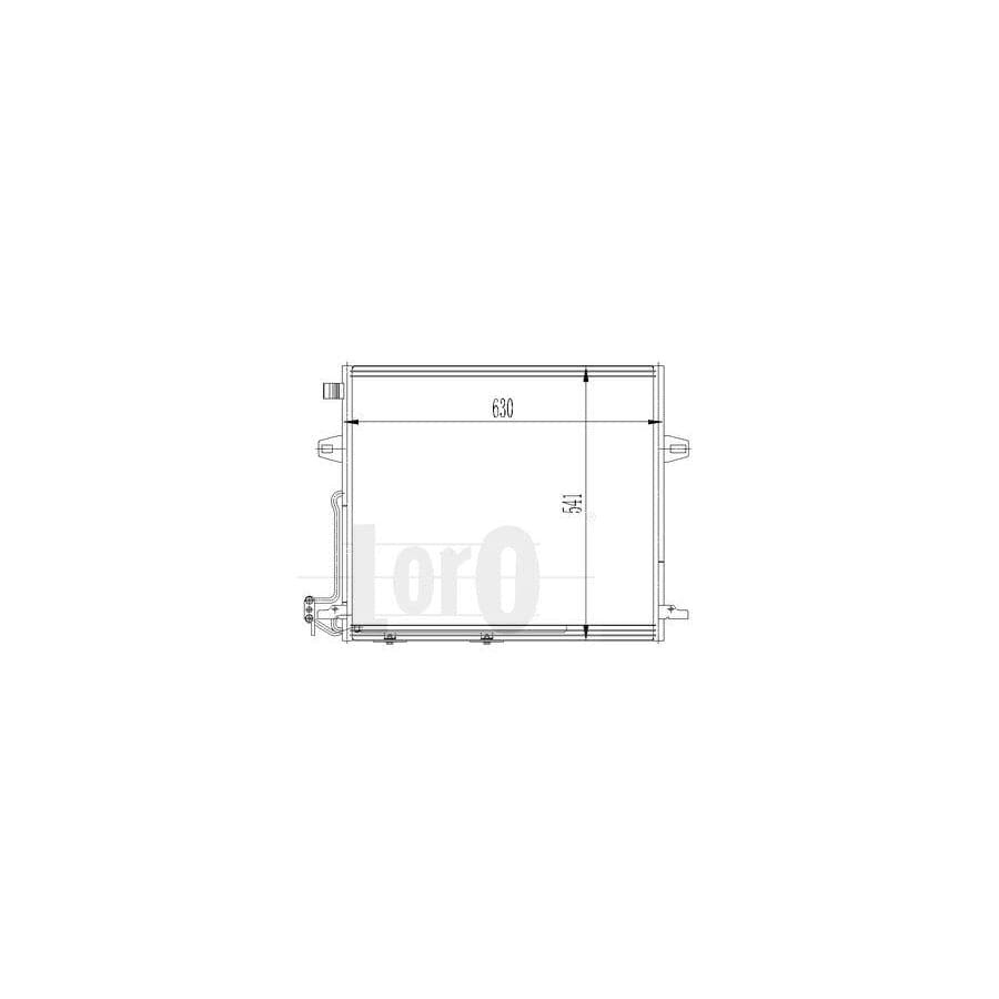 Abakus 0540160008 Air Conditioning Condenser