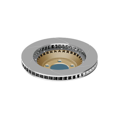 PAGID SD390360101 FRONT LEFT & RIGHT MCLAREN RBD MULTI-T-DISC | ML Performance UK Car Parts