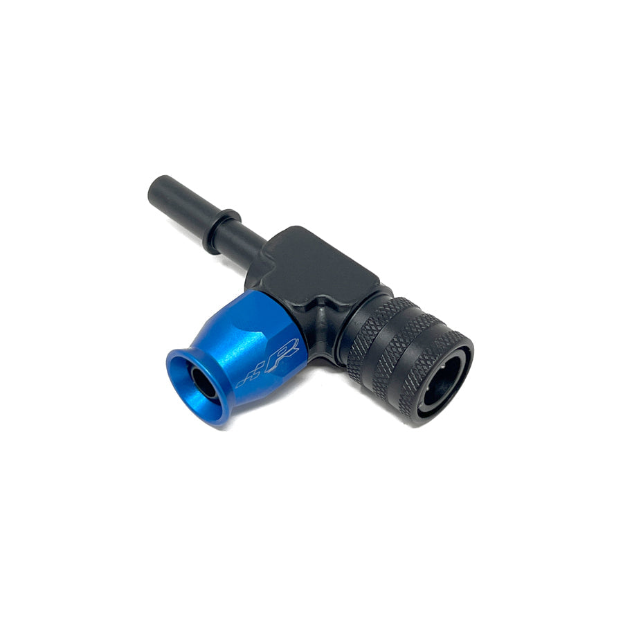 Precision Raceworks 201-0177 Fuel Line Fitting AN6 PTFE Tee - 7.89mm(5/16") Male - 7.89mm(5/16") Female