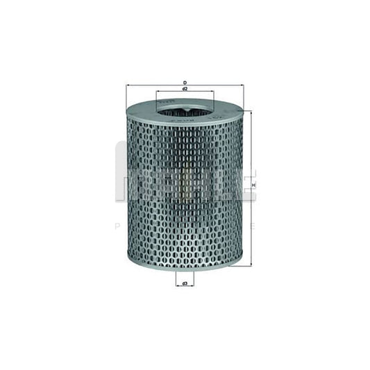MAHLE ORIGINAL LX 880 Air Filter for TOYOTA HIACE Filter Insert | ML Performance Car Parts