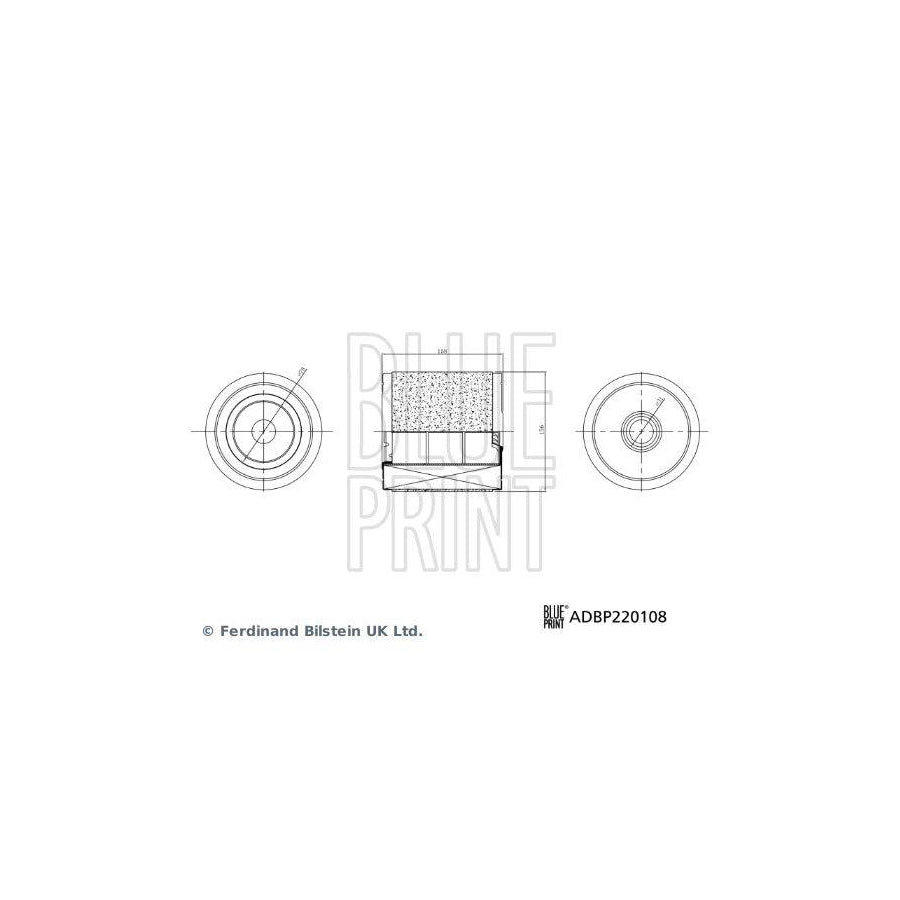Blue Print Adbp220108 Air Filter