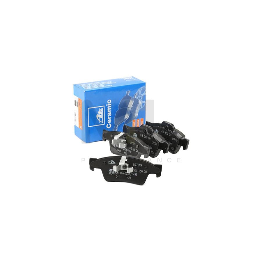 ATE Ceramic 13.0470-7219.2 Brake pad set excl. wear warning contact, prepared for wear indicator
