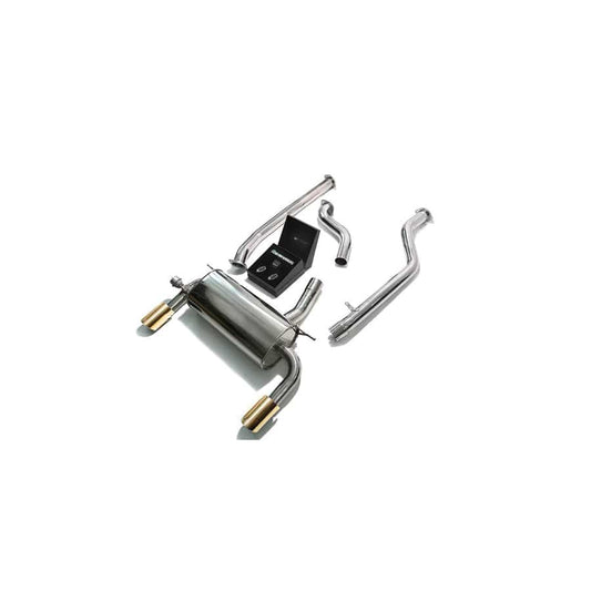 Armytrix BF324-DS11G Valvetronic Exhaust System BMW F34 320GT | 330GT 2.0 Turbo F34 2016+ with Dual Gold 3.5"