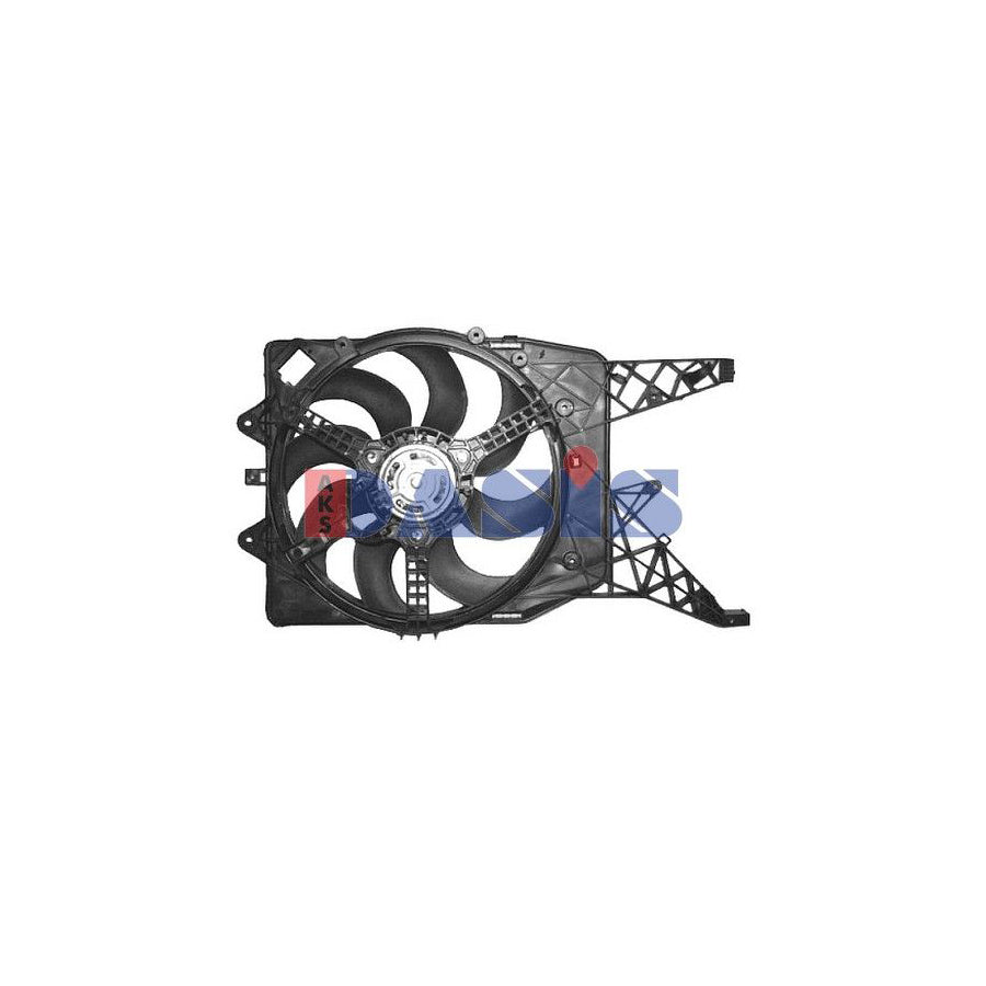 AKS Dasis 158122N Fan, Radiator for Opel Corsa D Hatchback (S07)