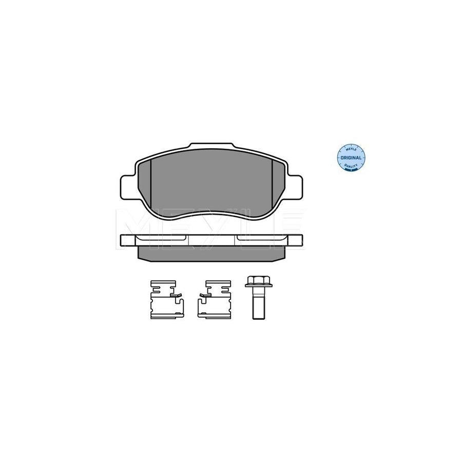 Meyle 025 240 7217/W Brake Pad Set