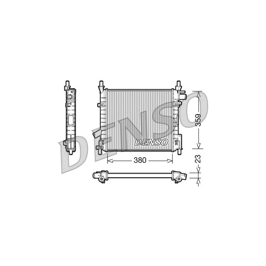 DENSO DRM10062 Engine Radiator