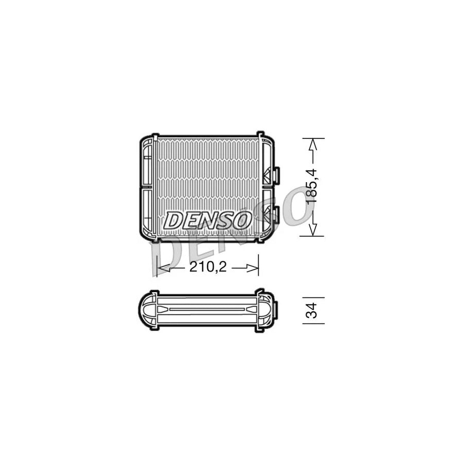 DENSO DRR20003 Heater Matrix