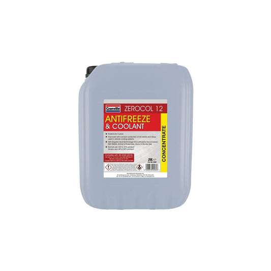 GRANVILLE 7100070 Zerocol 12 Red Antifreeze Concentrate 20 litre