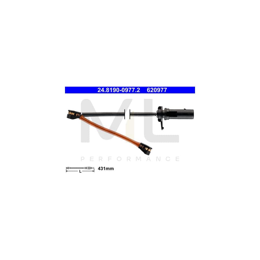 ATE 24.8190-0977.2 Brake pad wear sensor
