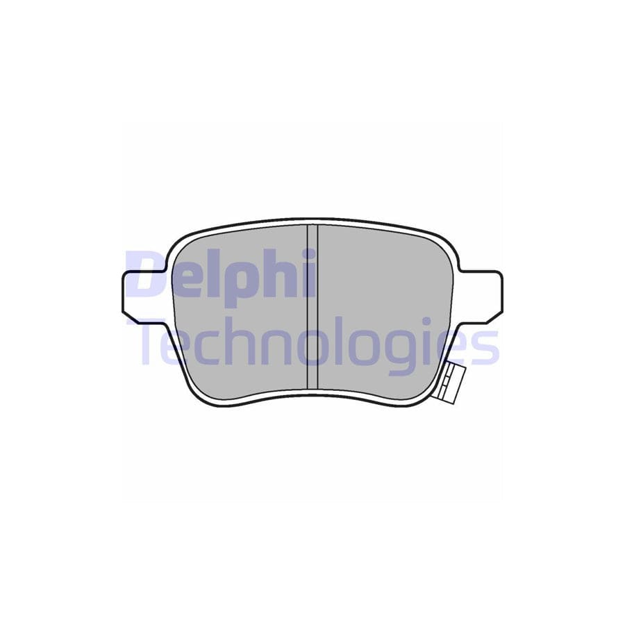 Delphi Lp3246 Brake Pad Set