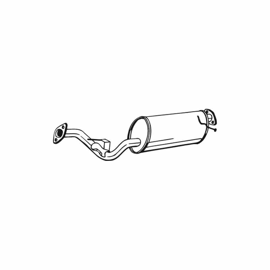 Bosal 171-325 Middle Silencer for Mazda E-Series