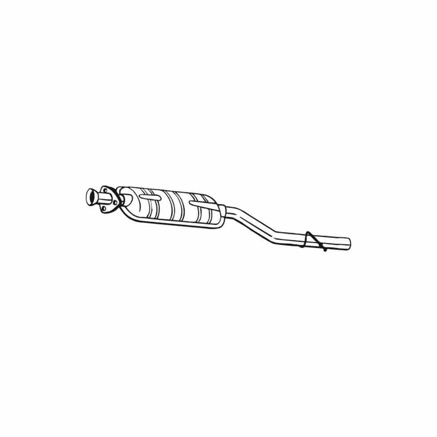 Bosal 175-023 Middle Silencer Suitable for Mercedes-Benz C-Class