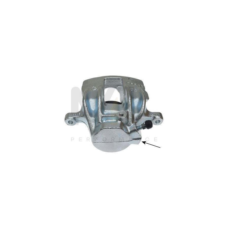 HELLA 8AC 355 390-581 Brake Caliper suitable for MERCEDES-BENZ C-Class Saloon (W202) without holder