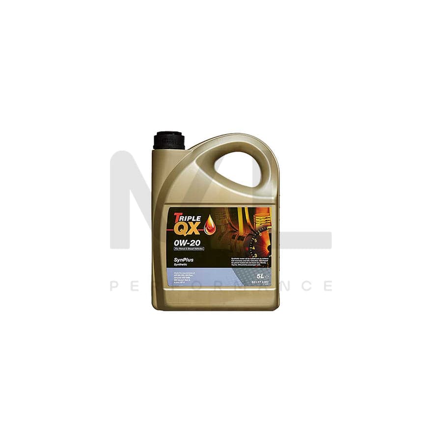 TRIPLE QX SynPlus Engine Oil 0W-20 FS - 5Ltr