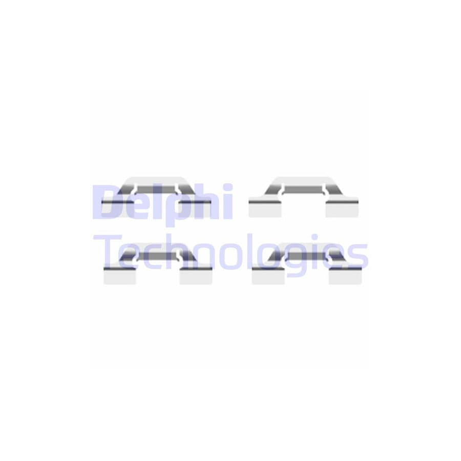 Delphi Lx0438 Accessory Kit, Disc Brake Pads