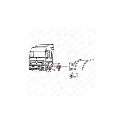 Covind 943/207 Cover, Footboard