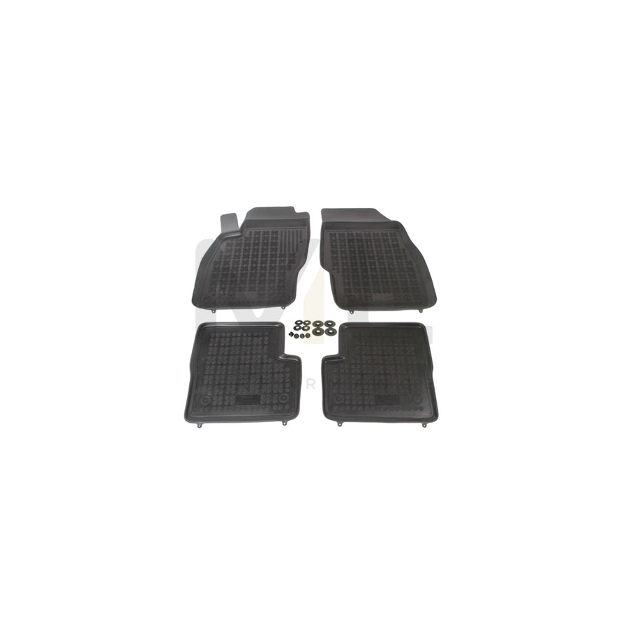 REZAW PLAST Tailored 200504 Floor mat set for OPEL CORSA Elastomer, Front and Rear, Quantity: 4, Black