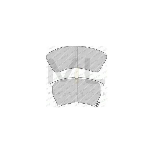 Ferodo Sl Fsl1481 Brake Pad Set Incl. Wear Warning Contact, With Brake Caliper Screws | ML Performance Car Parts