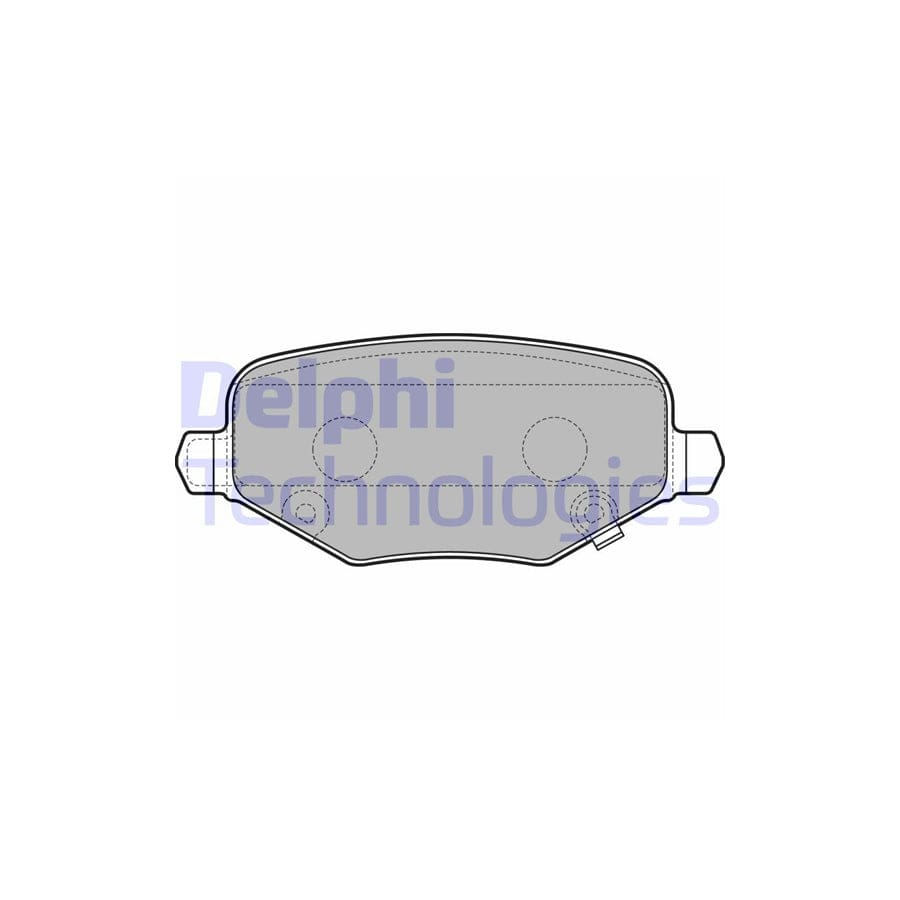 Delphi Lp3296 Brake Pad Set