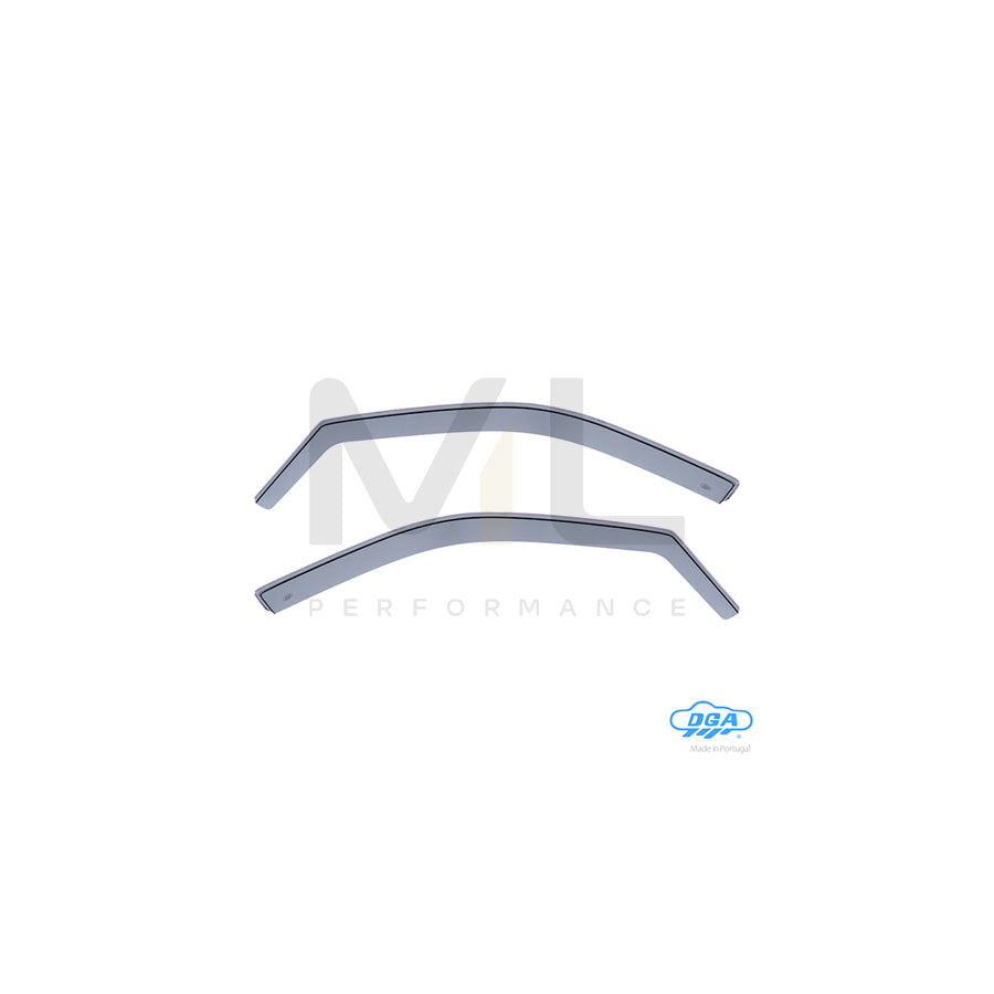 DGA 07008 Wind deflectors for FIAT Punto I Hatchback (176) Arrow direction, Front, inner