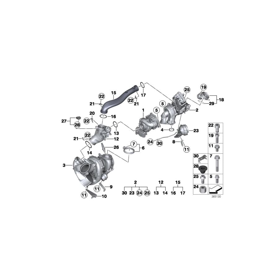 Genuine BMW 11658508168 E71 E70 F02 Support (Inc. 750LdX, X5 M50dX & M550dX) | ML Performance UK Car Parts