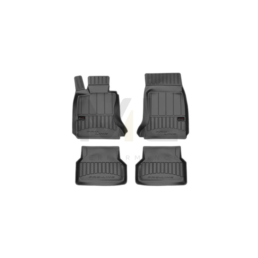 FROGUM Tailored 3D407800 Floor mat set for BMW 5 Series Elastomer, Front and Rear, Quantity: 4, Black, (LHD)