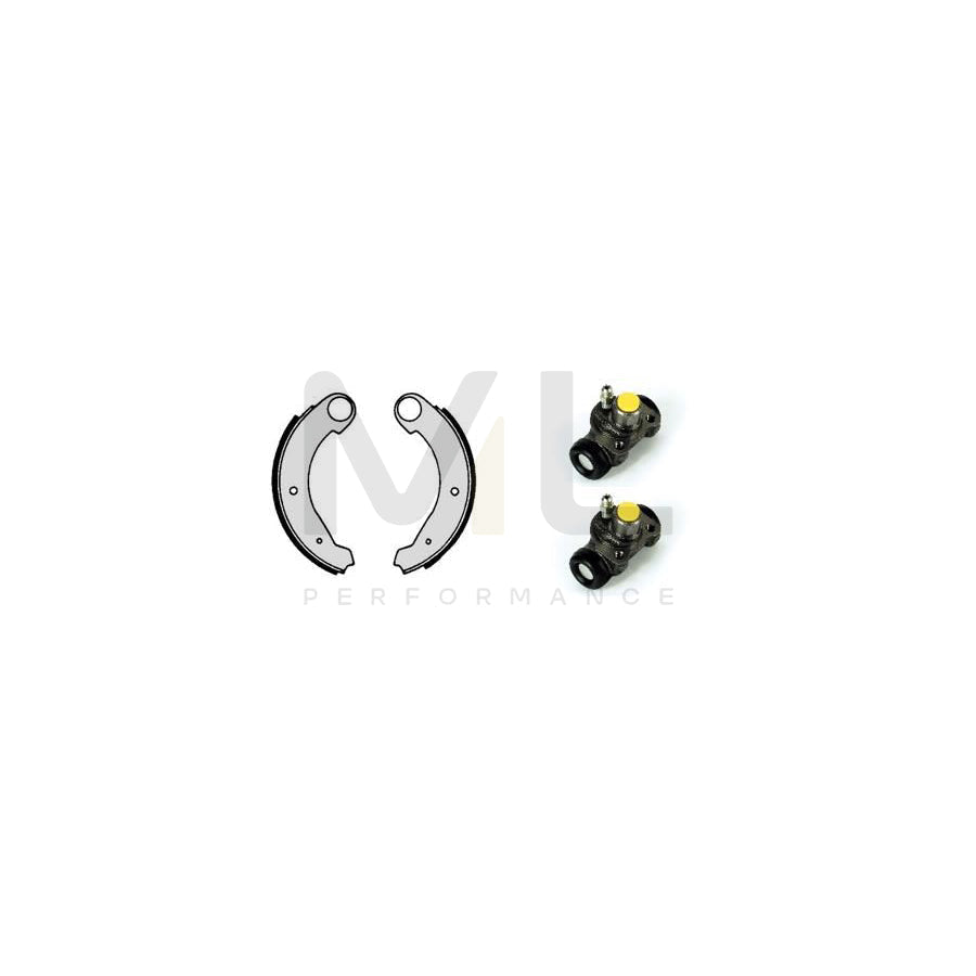BREMBO STANDARD KIT H 61 011 Brake Shoe Set Ø: 180mm | ML Performance Car Parts