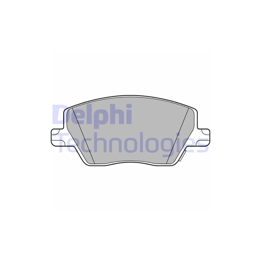 Delphi Lp3289 Brake Pad Set For Fiat Tipo