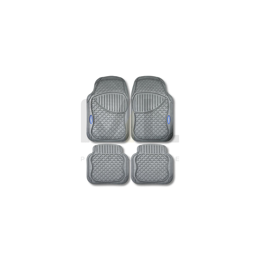 Goodyear Universal fit GOD9021 Floor mat set PVC, Front and Rear, Grey
