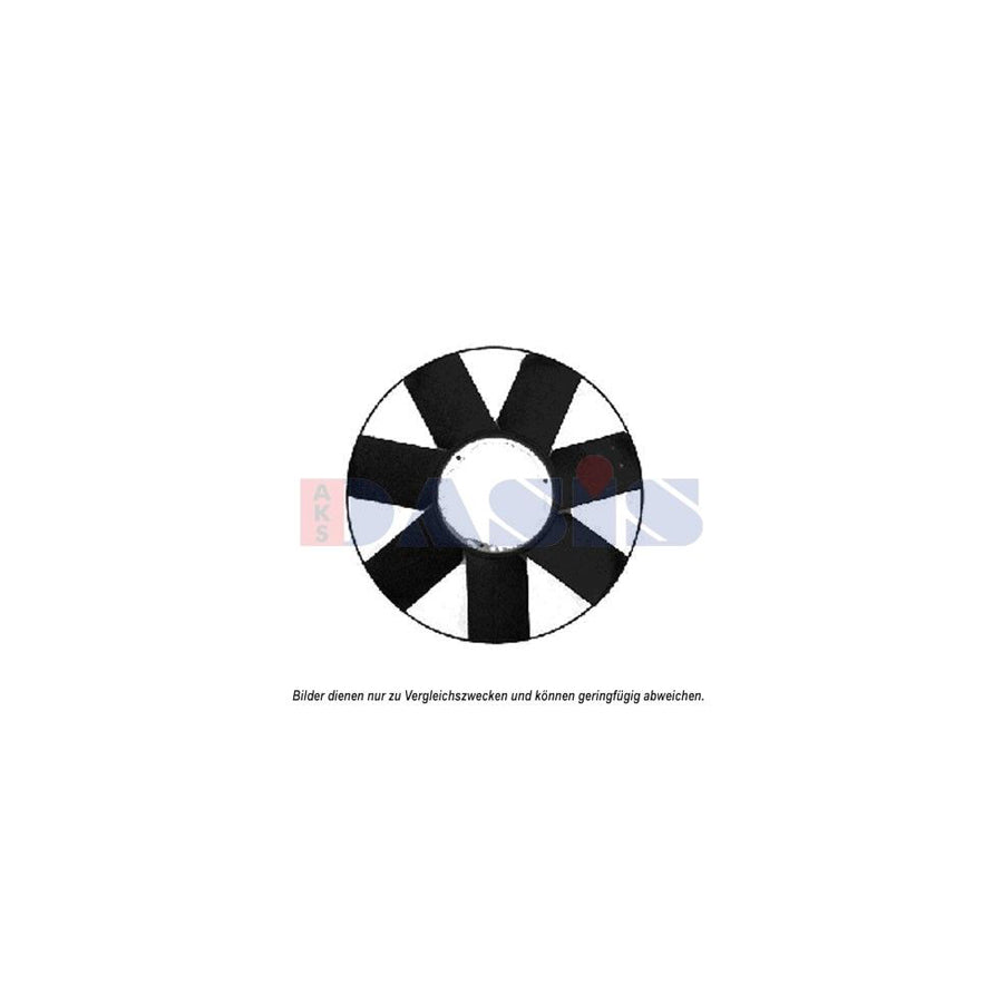 AKS Dasis 058029N Fan Wheel, Engine Cooling