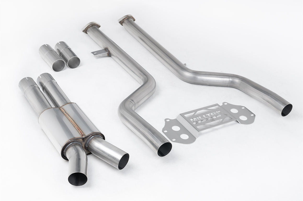 MillTek SSXBM1267 BMW G80 M3 Secondary Cat Bypass - Resonated