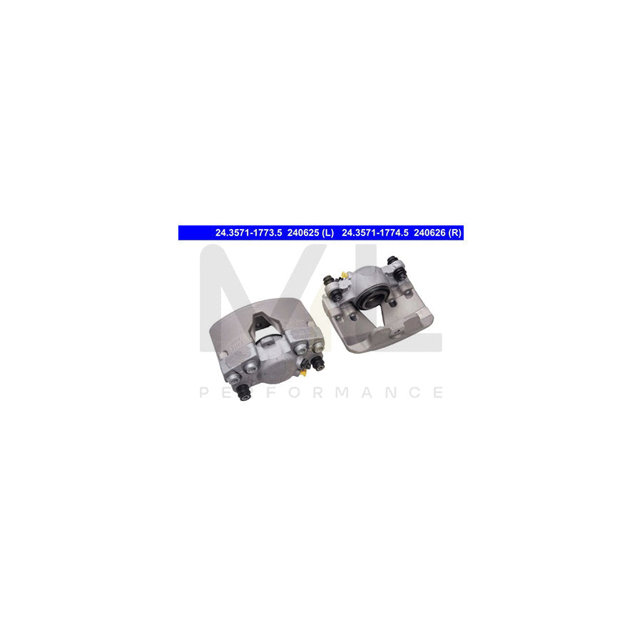 ATE 24.3571-1773.5 Brake Caliper without holder