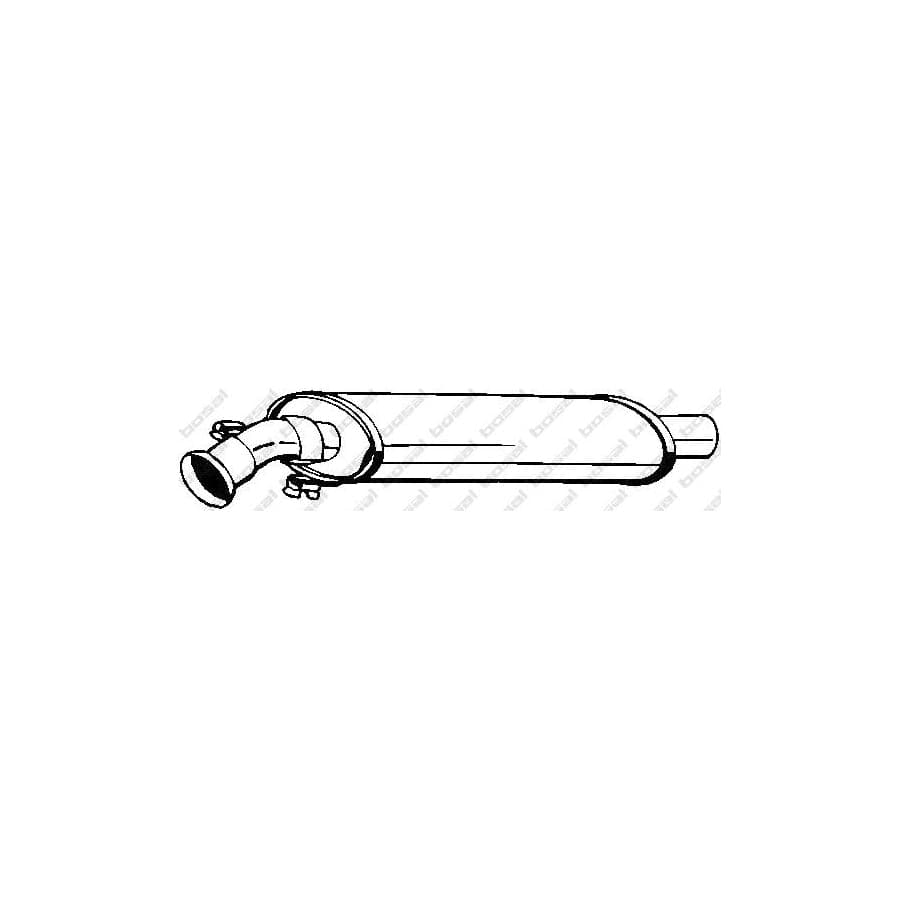 Bosal 190-225 Middle Silencer for Peugeot 605 Saloon