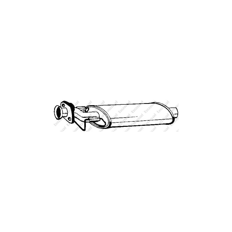 Bosal 190-027 Front Silencer