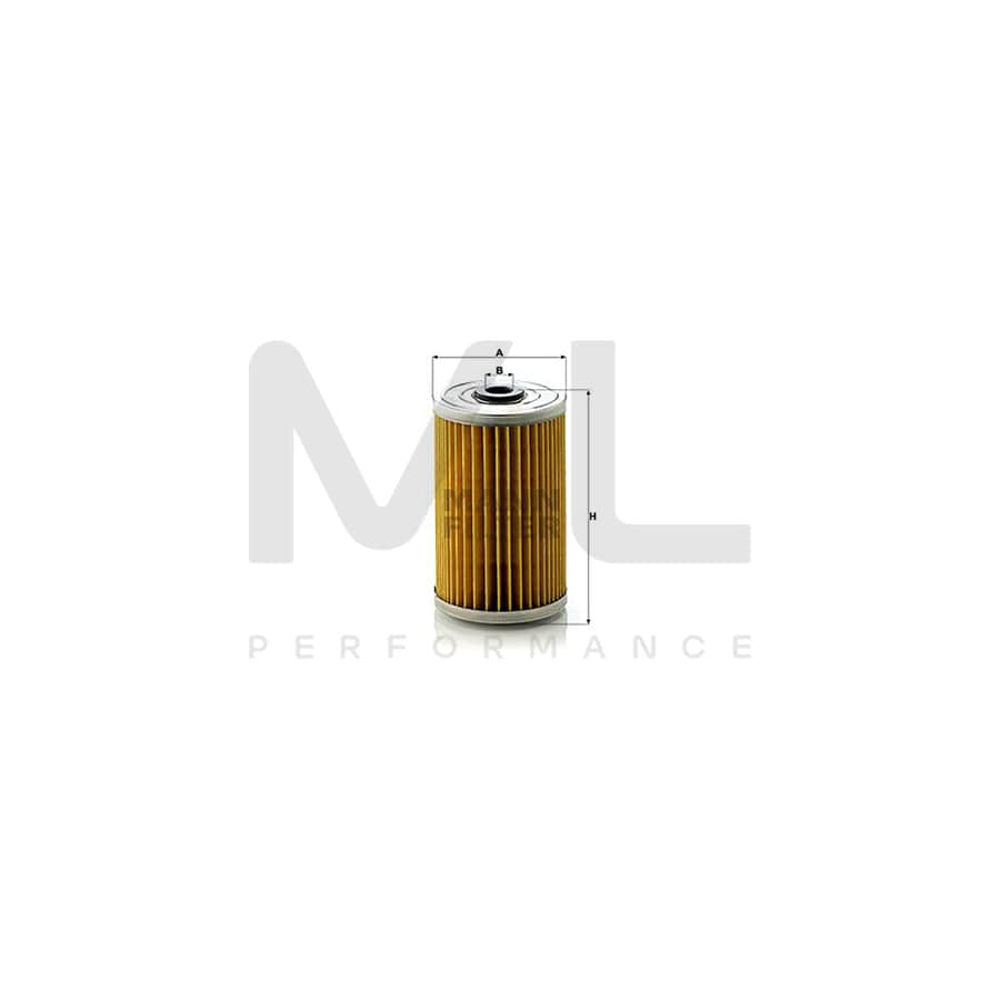MANN-FILTER H 719/2 Oil Filter Filter Insert