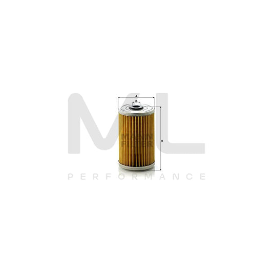 MANN-FILTER H 719/2 Oil Filter Filter Insert