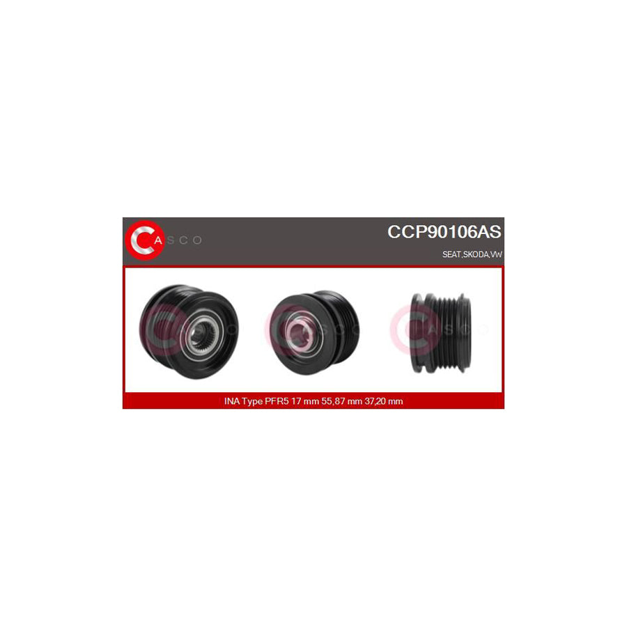 Casco Ccp90106As Pulley, Alternator