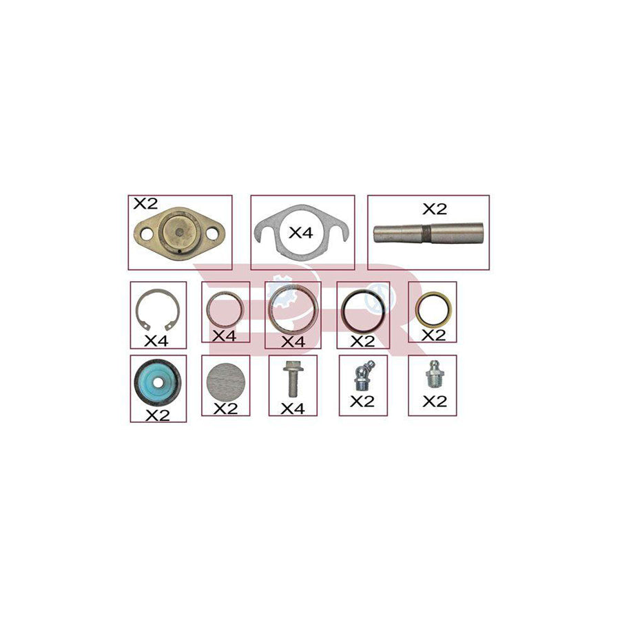 Botto Ricambi Kitiv025 Repair Kit, Kingpin
