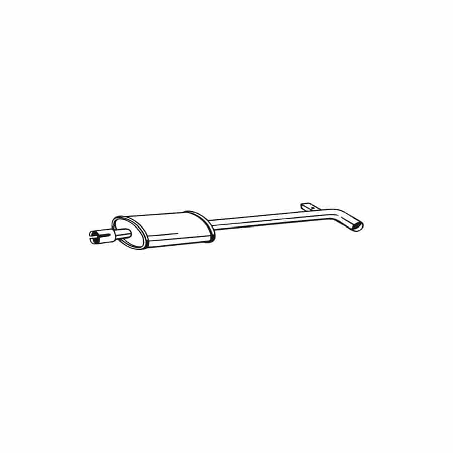 Bosal 200-099 Middle Silencer