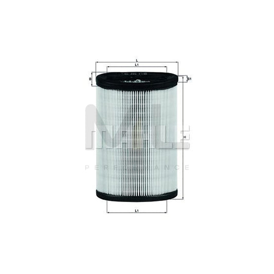 MAHLE ORIGINAL LX 597 Air Filter Filter Insert | ML Performance Car Parts