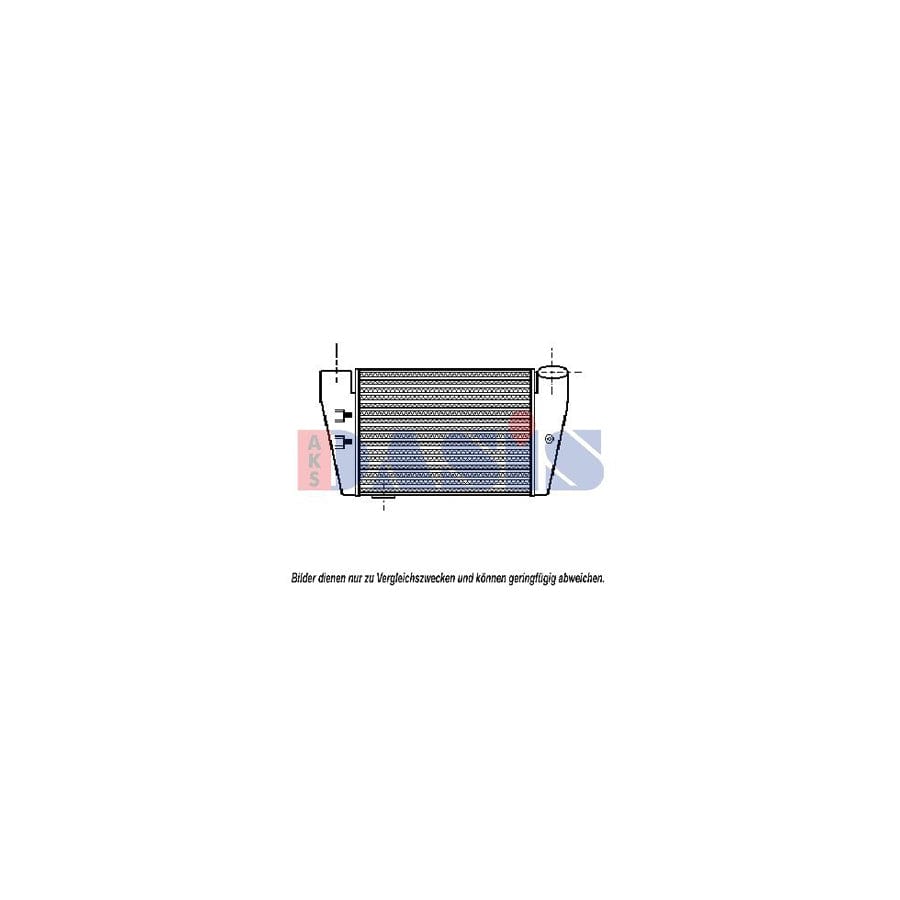 AKS Dasis 487290N Intercooler for Audi A4 B5 Avant (8D5)