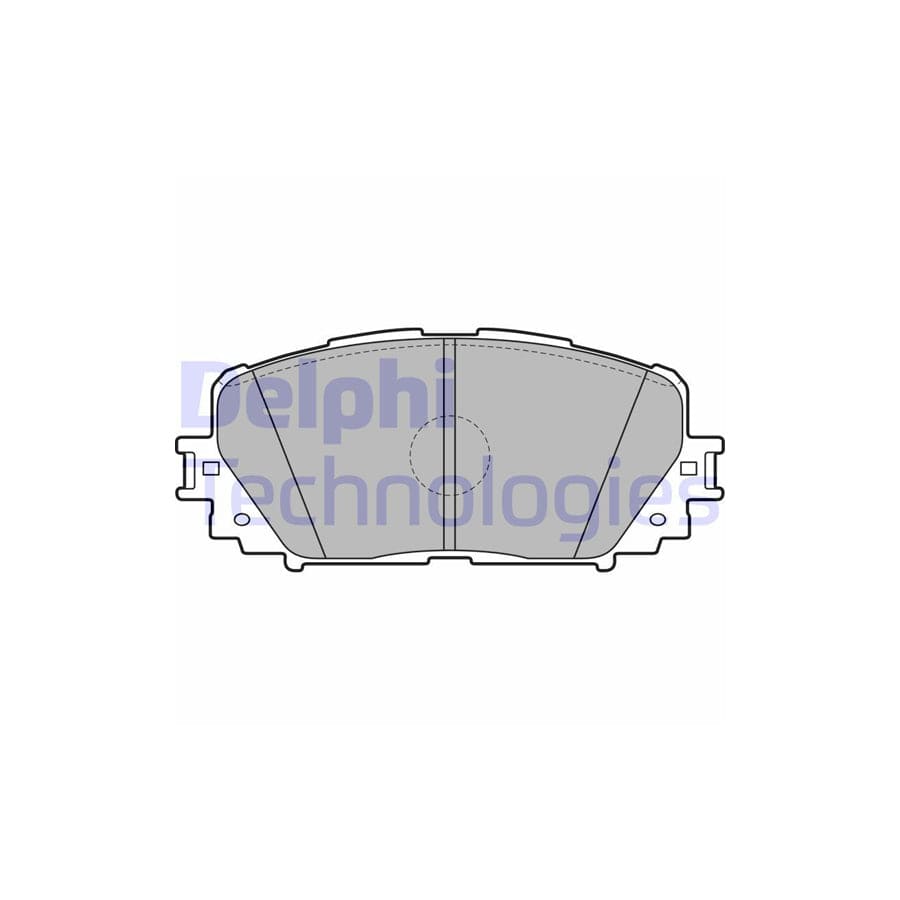 Delphi Lp2123 Brake Pad Set