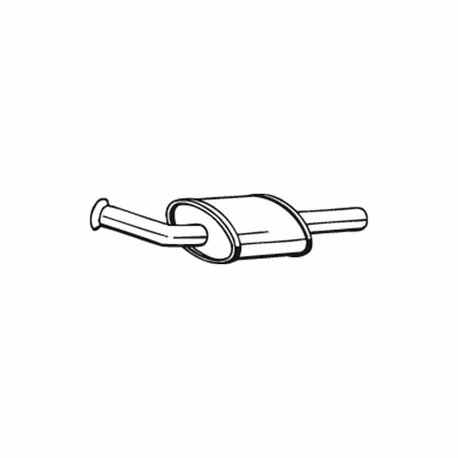 Bosal 200-811 Middle Silencer for Renault Twingo I Hatchback