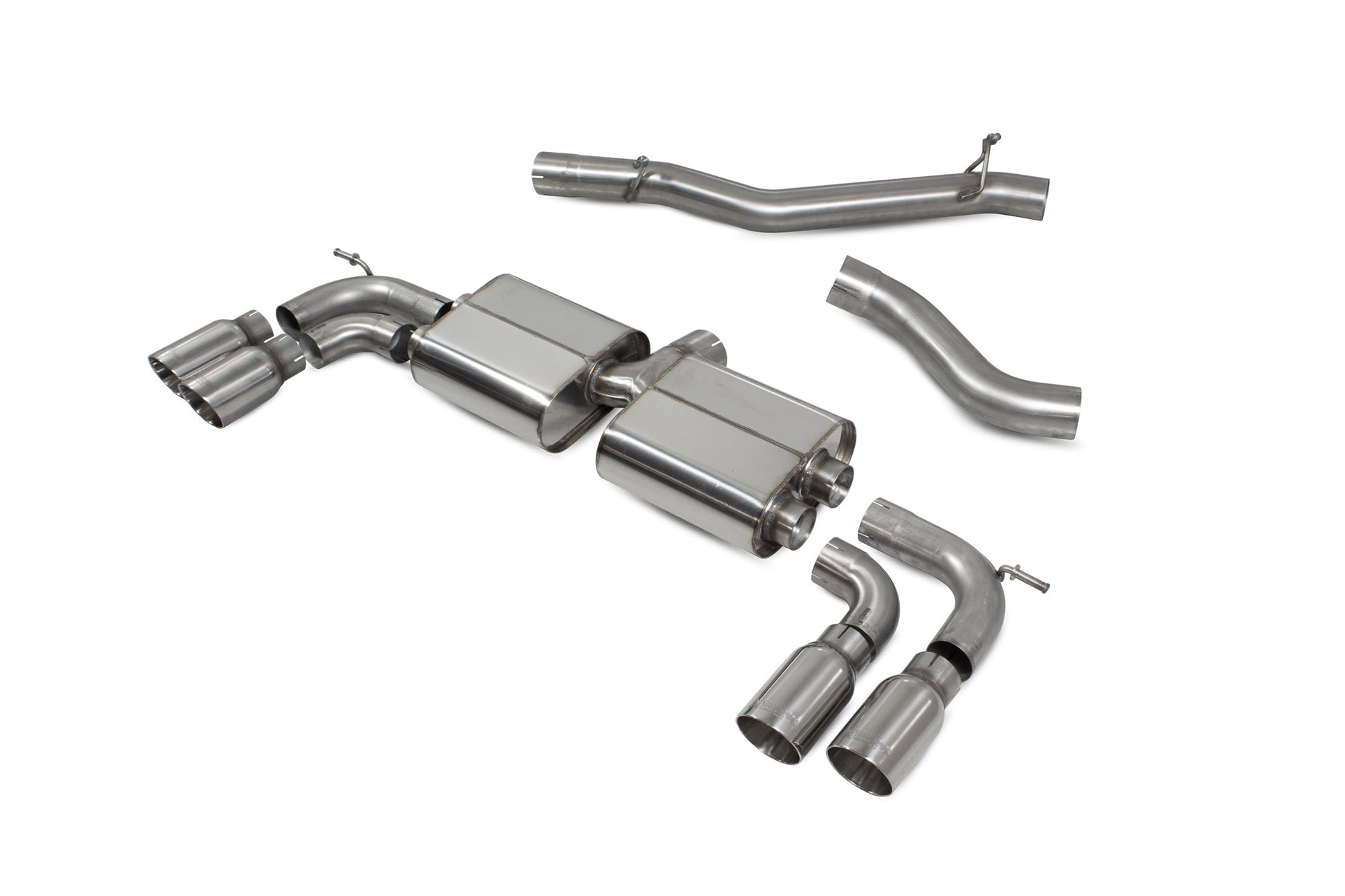 Scorpion SVWS066 VW Golf R MK8 Non-Res Cat/Gpf Back System | ML Performance US US