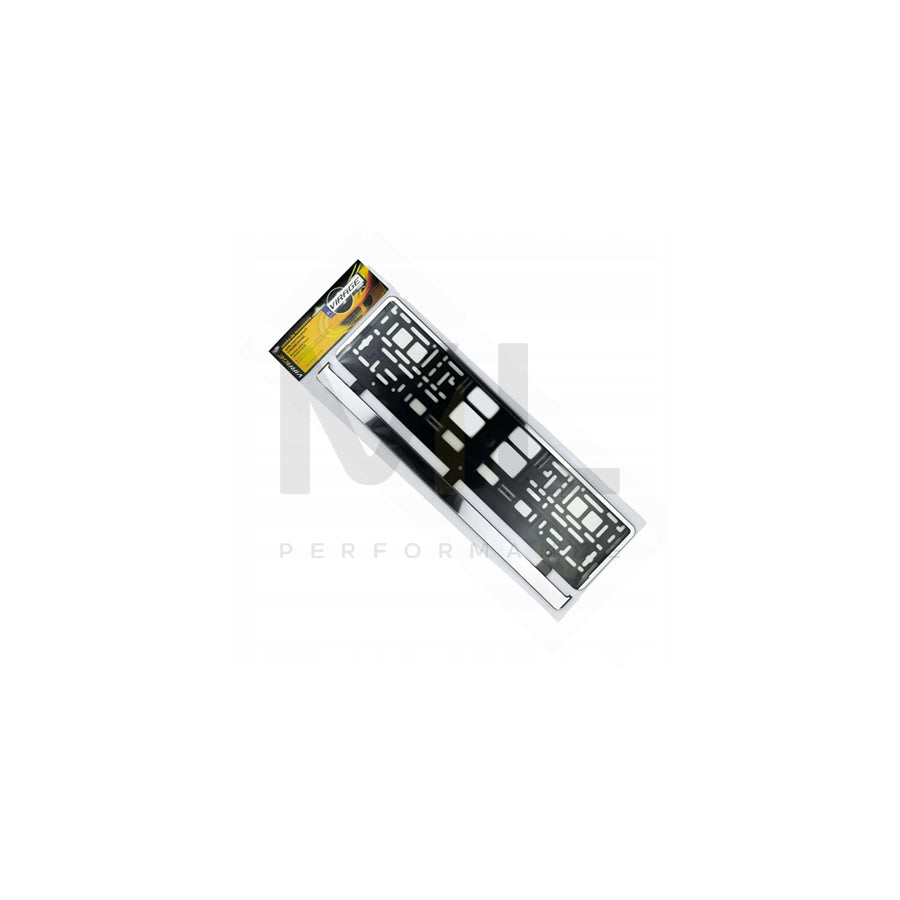 VIRAGE 93-036 Number plate holder Chrome, frameless