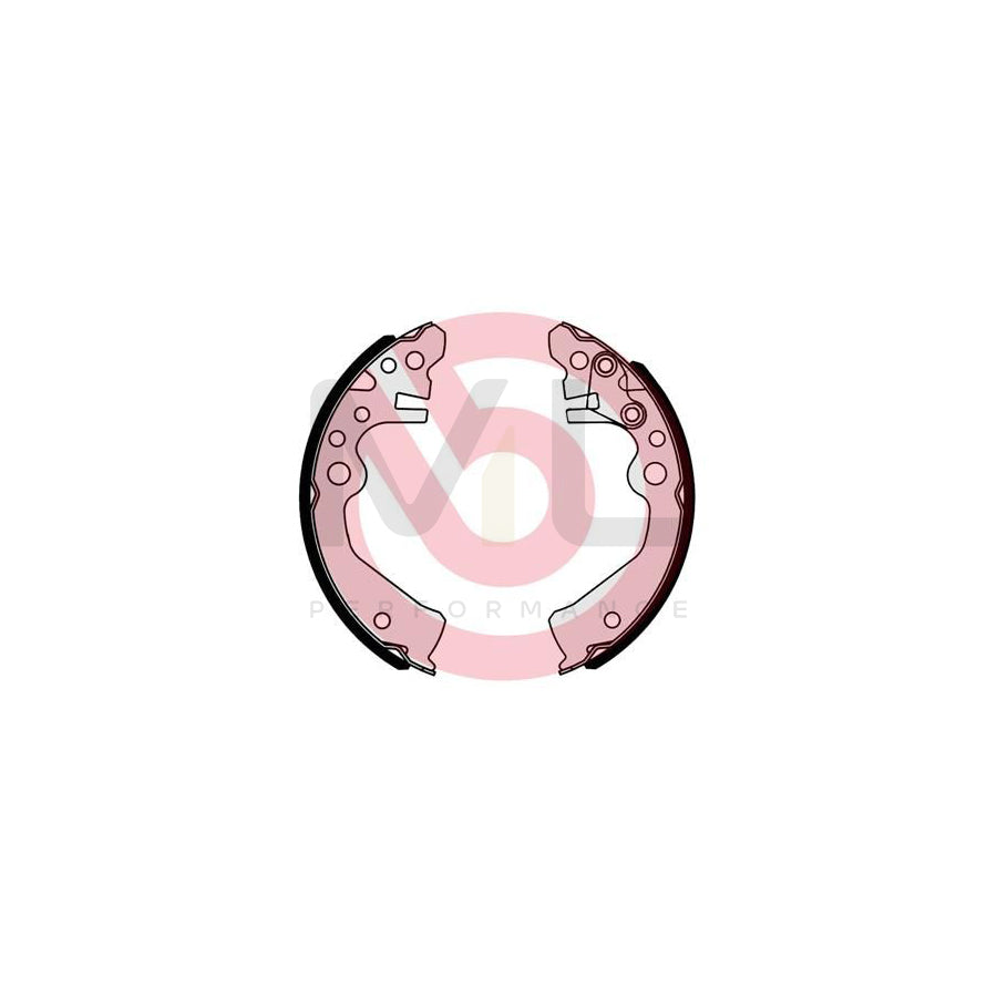 BREMBO S 56 549 Brake Shoe Set for NISSAN Cube (Z12) | ML Performance Car Parts