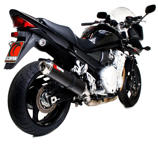 Scorpion ESI96CEO Suzuki GSF1250 Bandit Factory Oval Slip-On - Carbon Fibre Sleeve | ML Performance US US