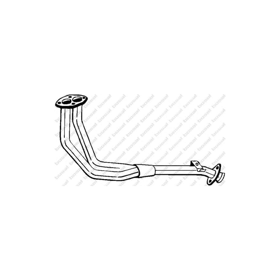 Bosal 783-011 Exhaust Pipe for Renault 25